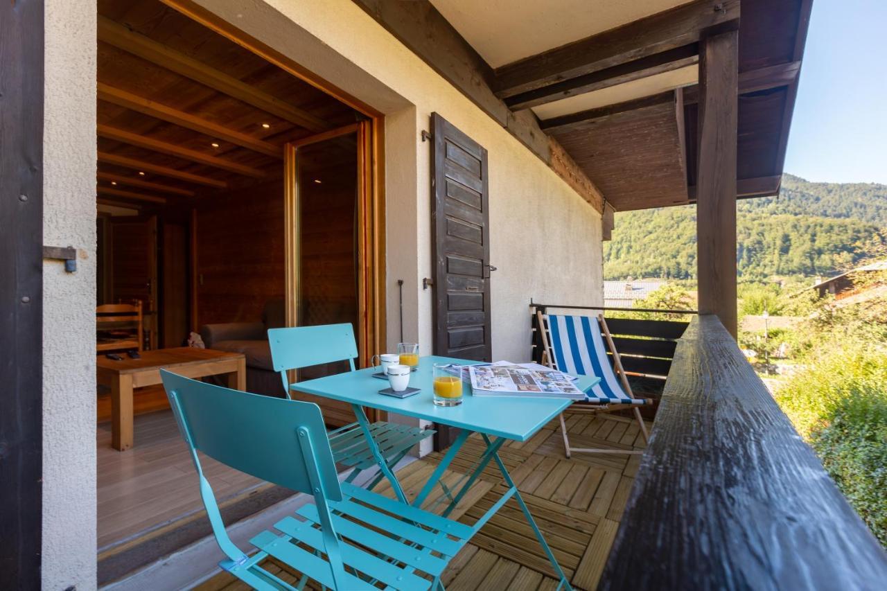 Appartement La Sauvageonne - Happy Rentals Servoz Kültér fotó