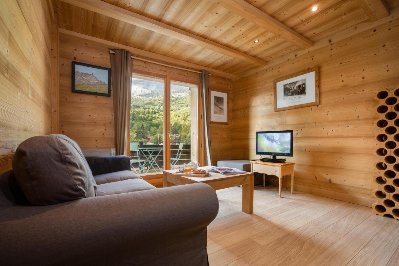 Appartement La Sauvageonne - Happy Rentals Servoz Kültér fotó
